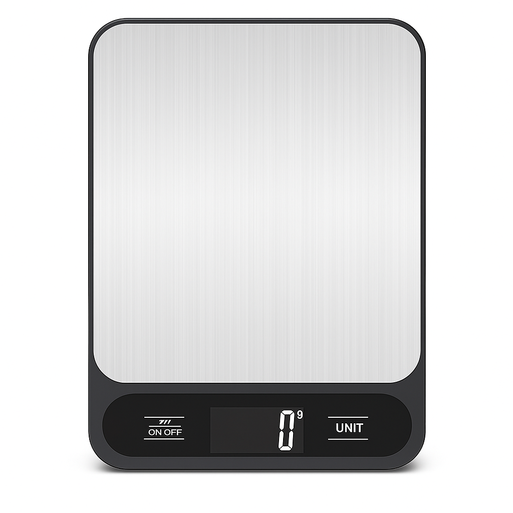 Digital Kitchen Scale – Battery Operated, LCD Display