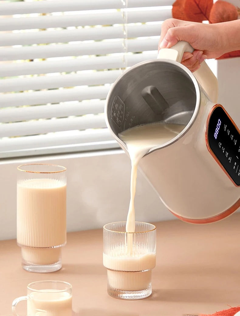 800ml Multifunctional Soy Milk Maker and Juicer – Stainless Steel